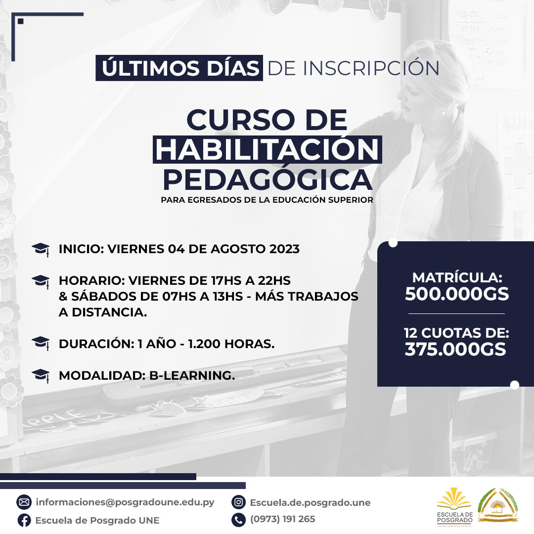 Escuela De Posgrado Espo Une